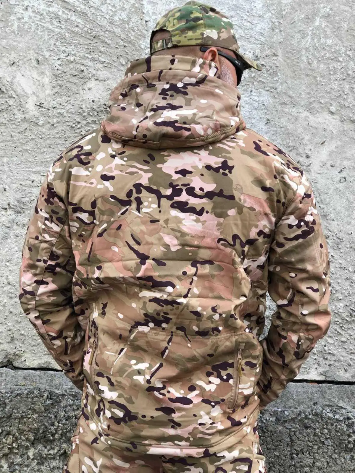 Куртка тактична Soft Shell мультикам ESDY