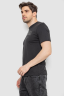 Футболка чоловіча з принтом, колір темно-сірий, 241R1908 - Фото 3