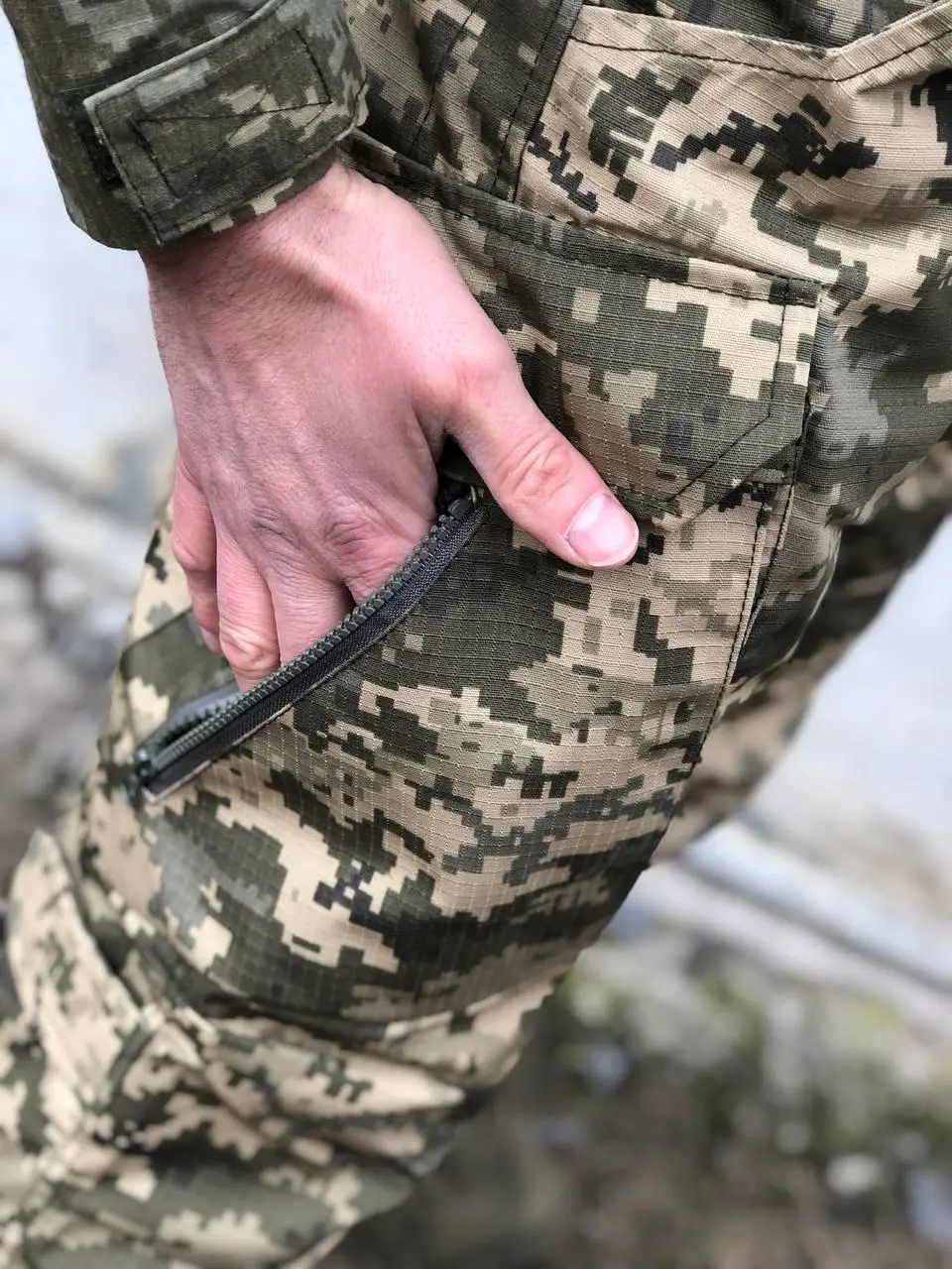 Штани тактичні піксель ріпстоп "Пегас"