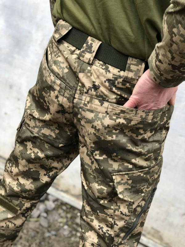 Штани тактичні піксель ріпстоп "Пегас"