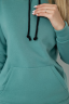 Спорт костюм жіночий на флісі, колір оливковий, 241R1530 - Фото 5