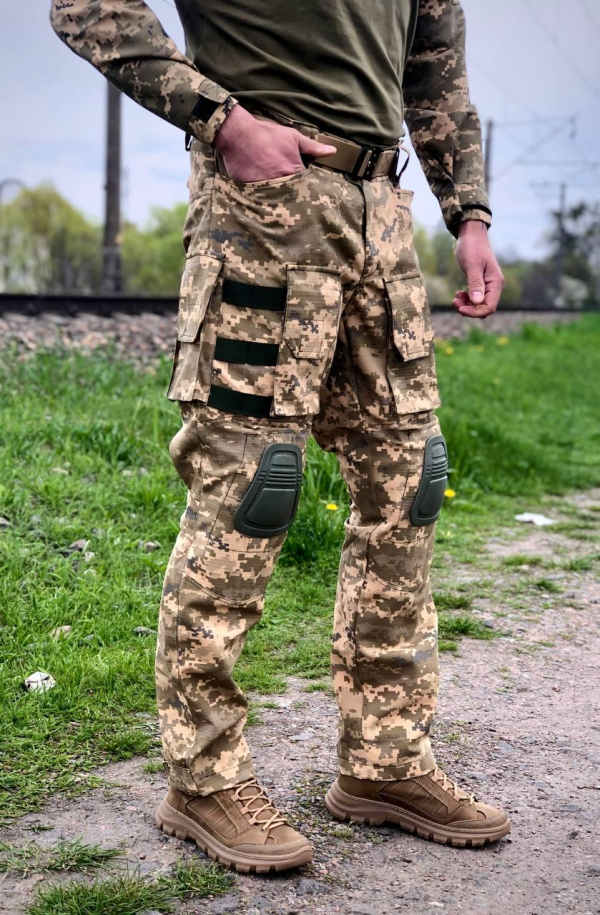 Штани тактичні з системою Моллі піксель ріпстоп