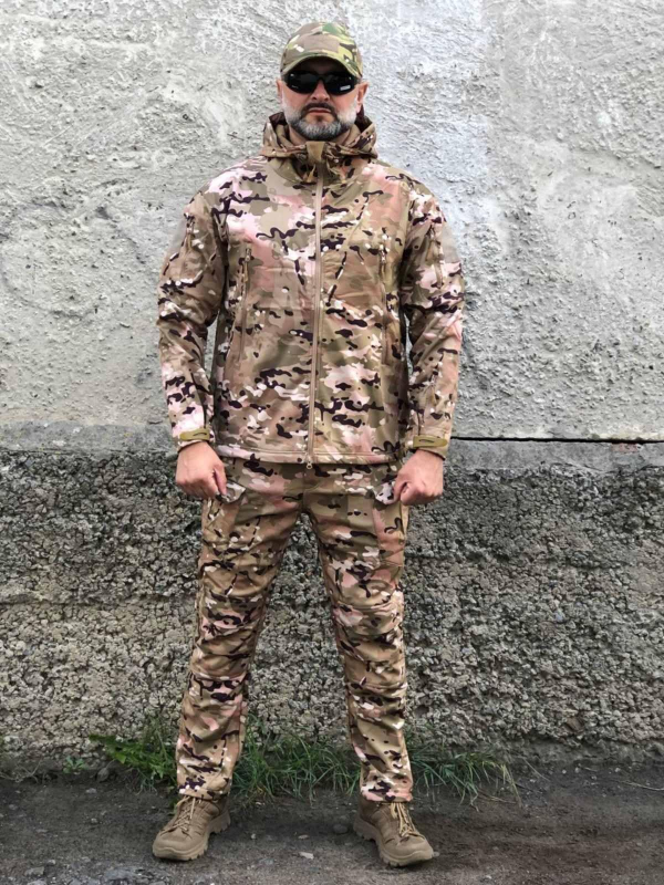 Костюм тактичний мультикам Soft Shell демісезон