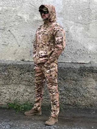 Костюм тактичний мультикам Soft Shell демісезон