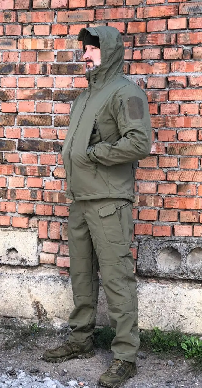 Костюм тактичний хакі Soft Shell демісезон