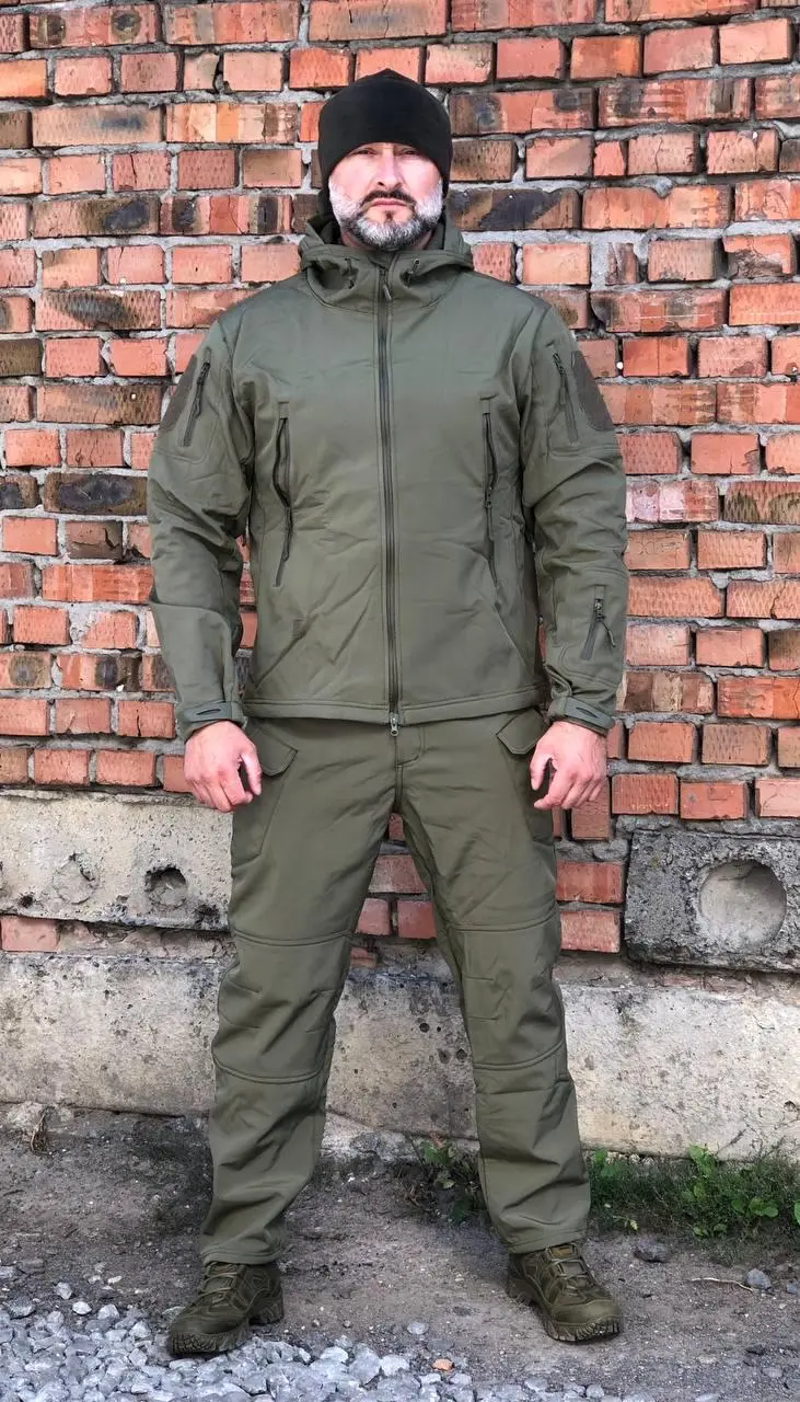 Костюм тактичний хакі Soft Shell демісезон