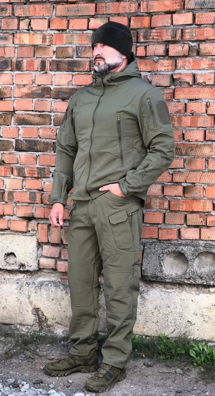 Костюм тактичний хакі Soft Shell демісезон