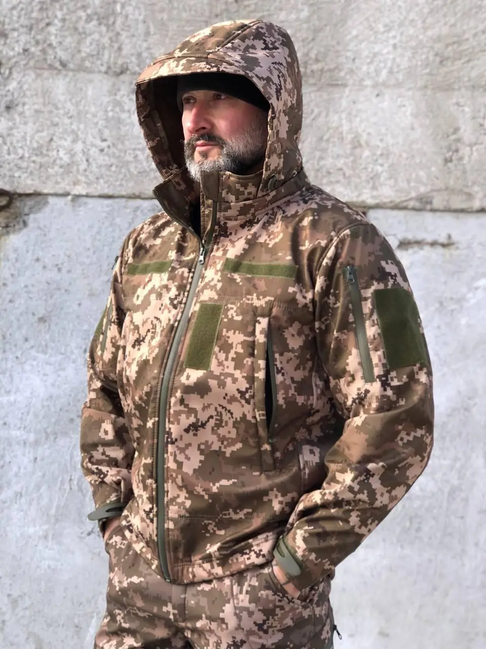 Костюм тактичний піксель Soft Shell демісезон