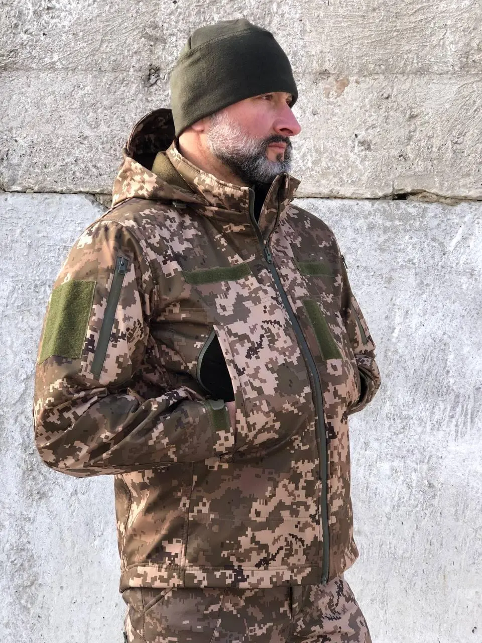 Костюм тактичний піксель Soft Shell демісезон