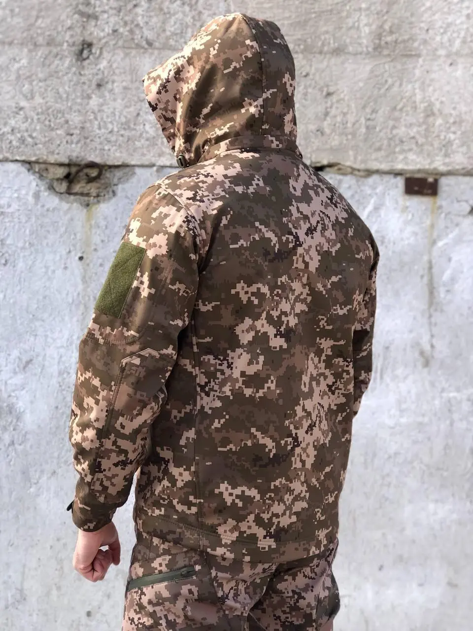 Костюм тактичний піксель Soft Shell демісезон