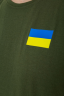 Футболка чоловіча патріотична, колір хакі, 226R040 - Фото 5