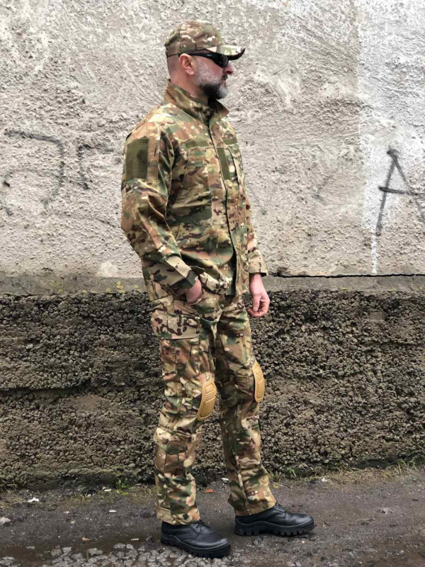 Форма тактична мультикам ріпстоп з наколінниками