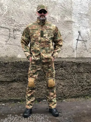 Форма тактична мультикам ріпстоп з наколінниками