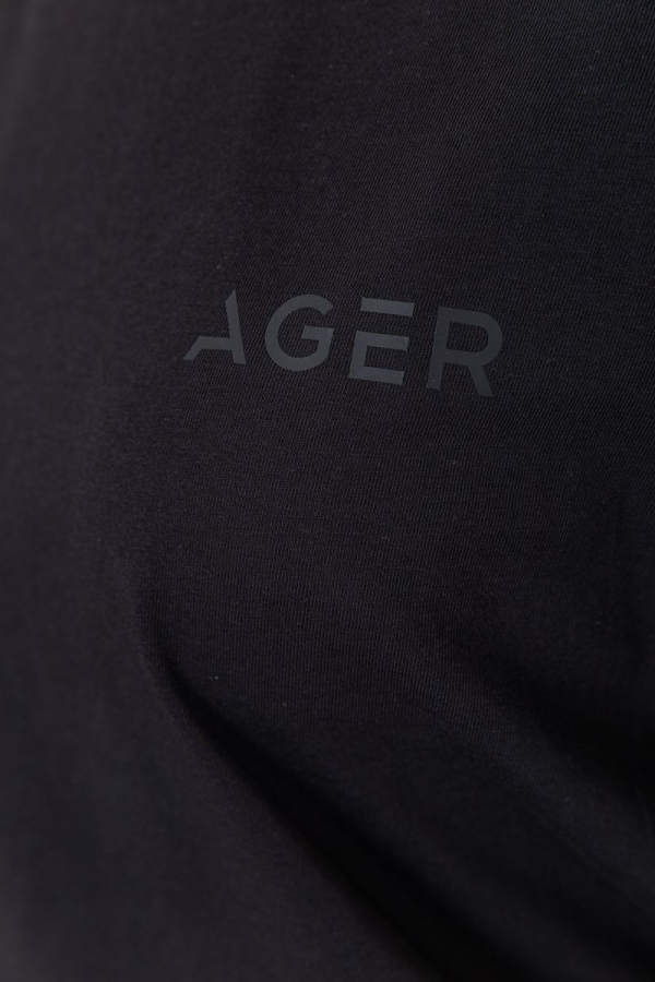 Футболка жіноча Ager, колір чорний, 223R021