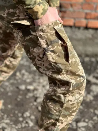 Штани тактичні піксель ріпстоп демісезон