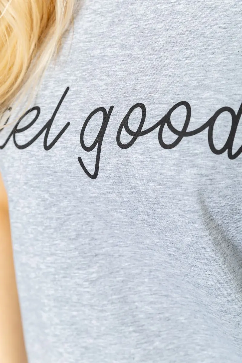 Футболка жіноча з принтом, колір сірий, 221R3001