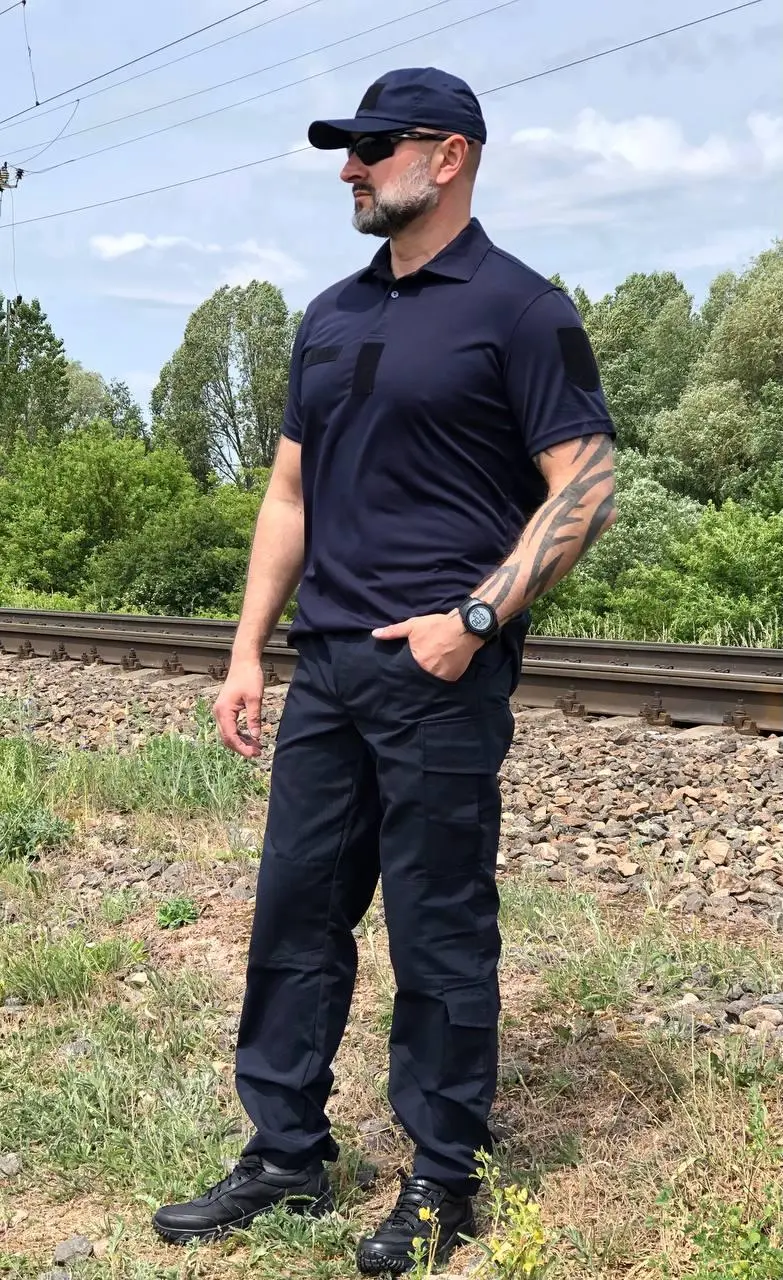 Штани тактичні ріп-стоп сині ДСНС