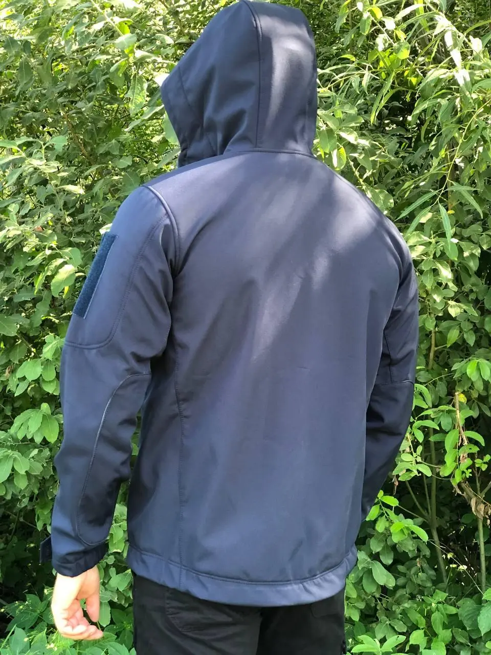 Тактична куртка Soft Shell синя ДСНС