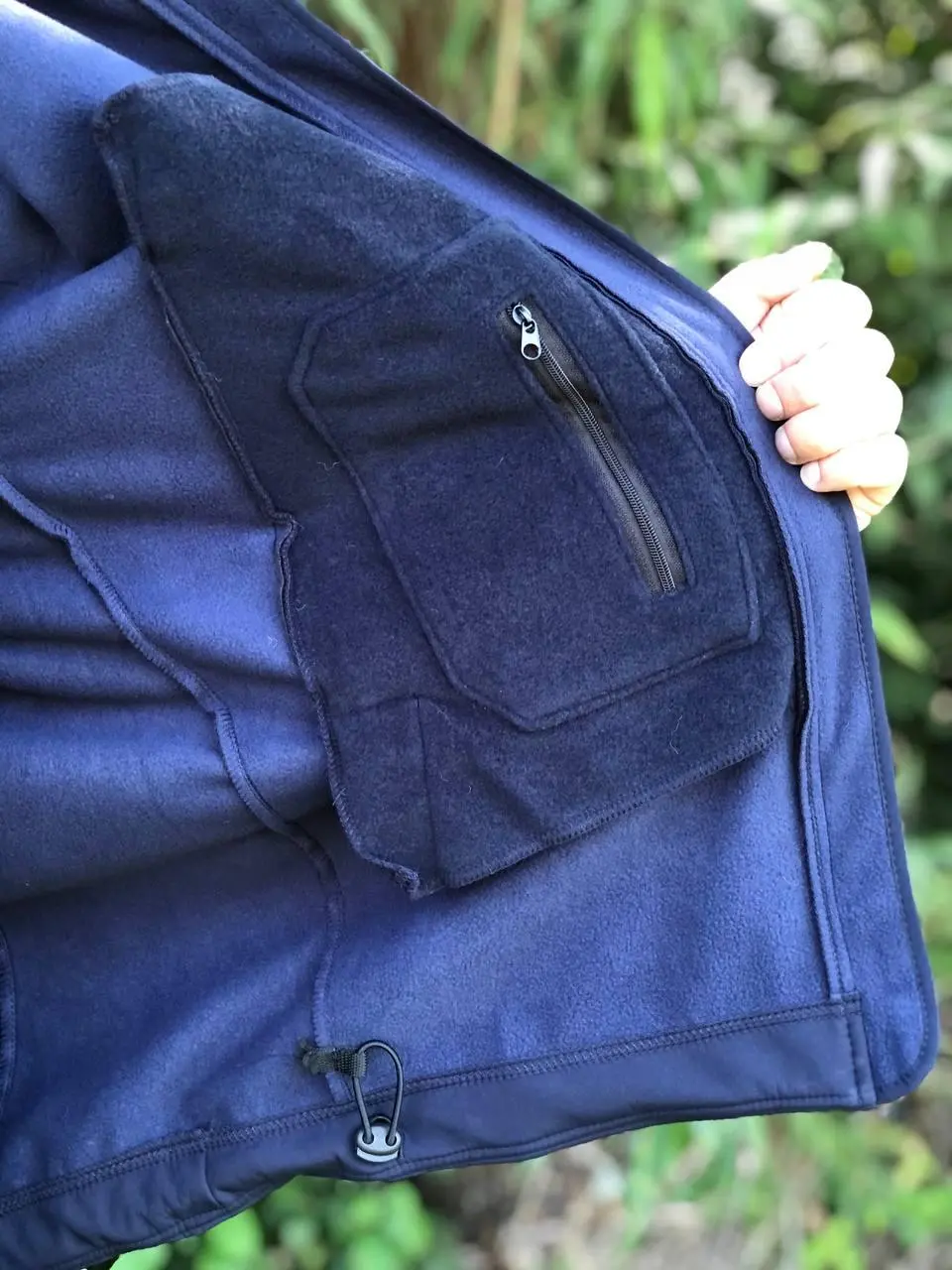 Тактична куртка Soft Shell синя ДСНС
