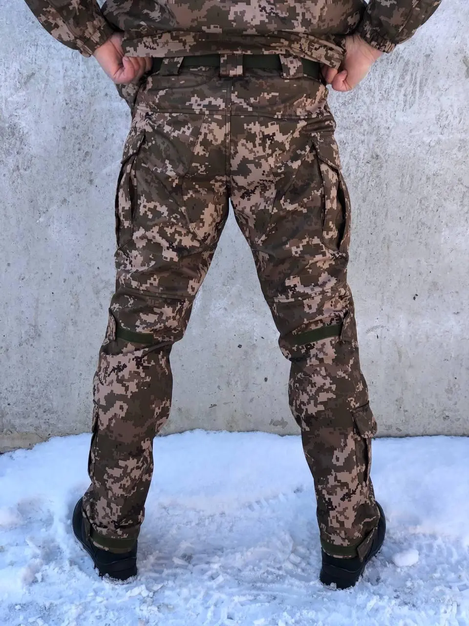 Штани тактичні піксель "Ягуар" soft-shell