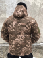 Тактична зимова куртка з капюшоном Soft Shell піксель - Фото 5