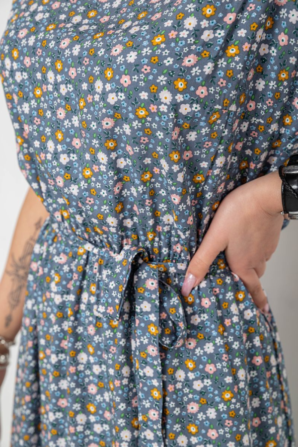 Сукня з принтом, колір різноколір, 214R0228-9