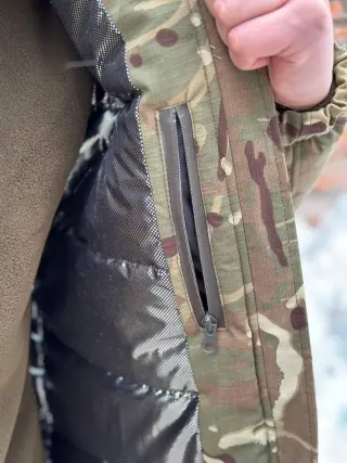 Tactical Multicam Jacket, Omni-Heat down to -35°C