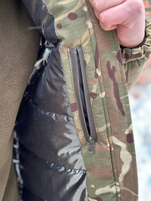 Куртка тактична мультикам, Omni-Heat до -35°С