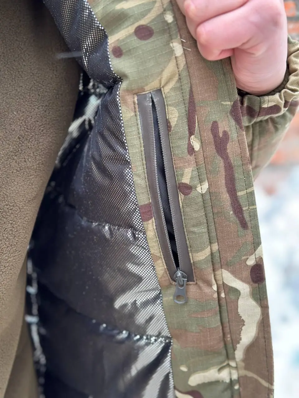 Куртка тактична мультикам, Omni-Heat до -35°С