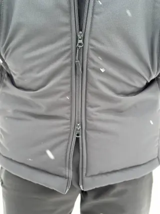 Winter Tactical Jacket Black on Synthetic Insulation