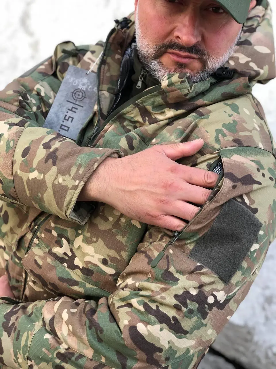 Куртка тактична мультикам 4.5.0 Omni-Heat до -35°С - Фото 6