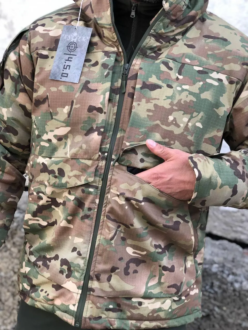Куртка тактична мультикам 4.5.0 Omni-Heat до -35°С - Фото 4