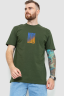 Футболка чоловіча батал, колір хакі, 208R018 - Фото 1