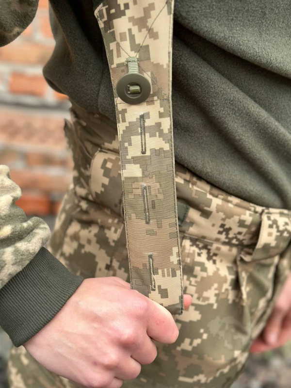 Штани тактичні зимові піксель на синтепоні до -25