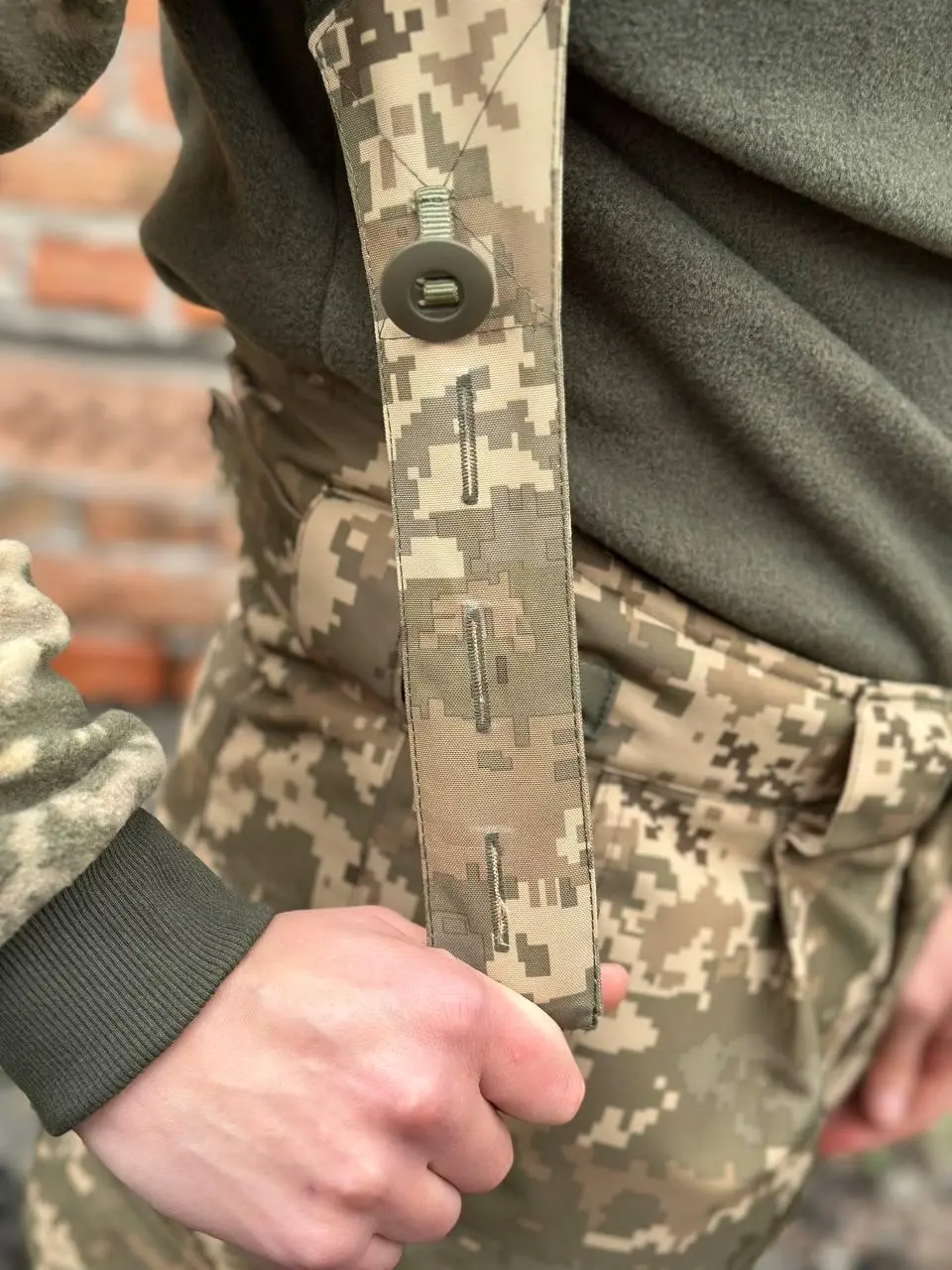 Штани тактичні зимові піксель на синтепоні до -25