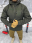 Зимова тактична куртка Soft Shell з утепленням Omni-Heat хакі - Фото 3