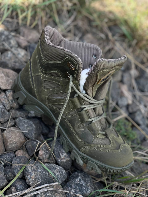 Черевики тактичні "Вепр" хакі зимові