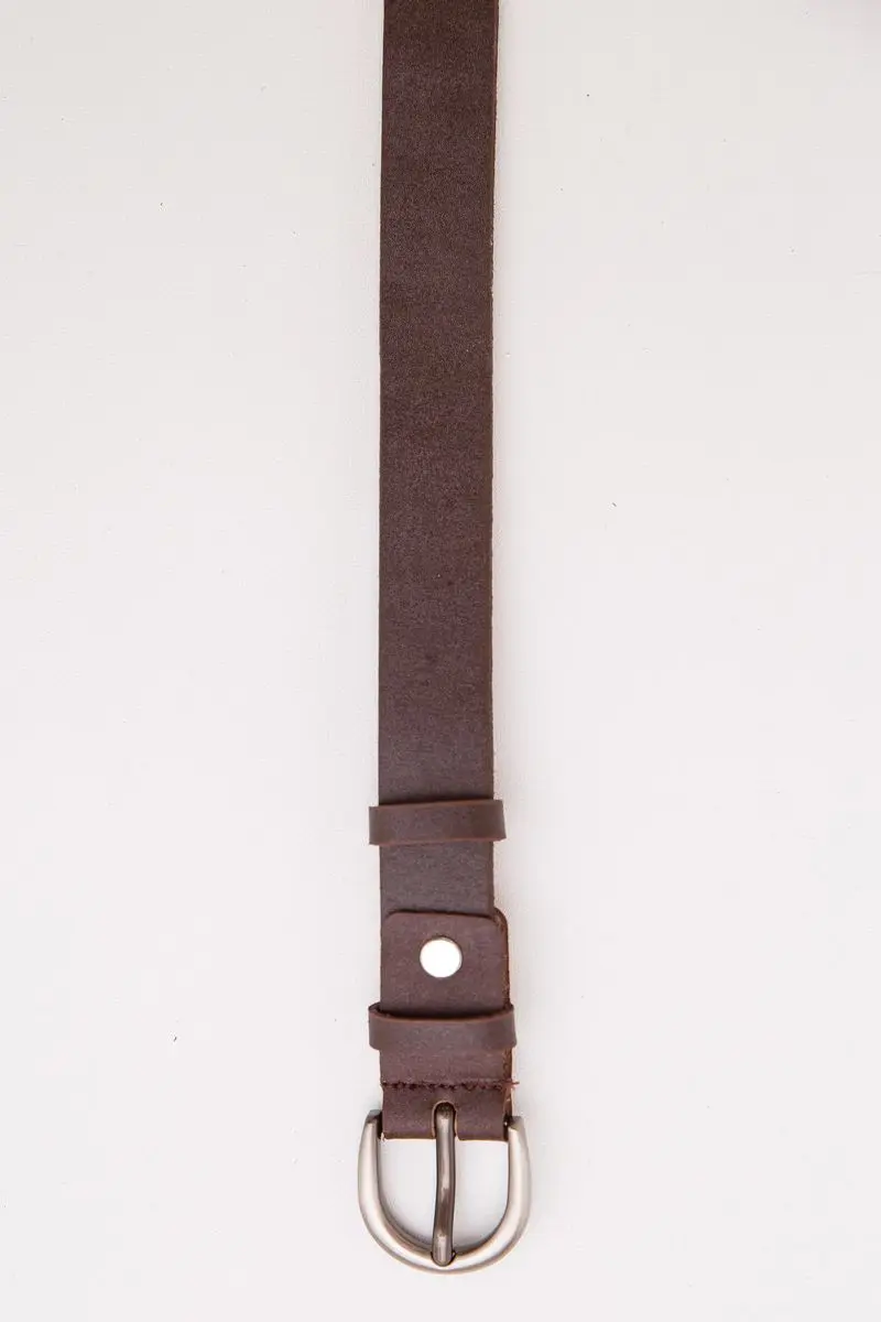 Класичний жіночий ремінь, коричневого кольору, 196RL25S0W104