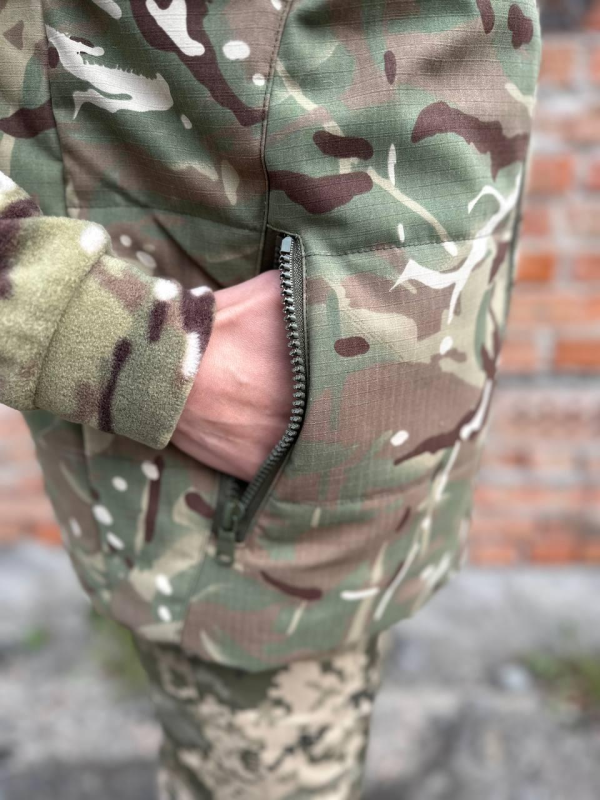 Жилетка мультикам ріпстоп на флісі