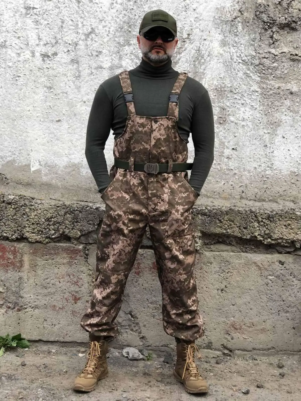Костюм комбінезон + куртка Soft Shell піксель зимовий