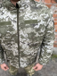 Куртка-трансформер піксель на флісі з хутряною підкладкою - Photo 3