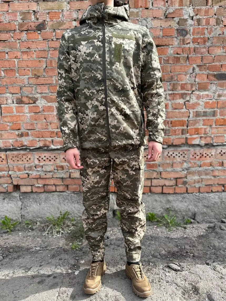 Костюм піксель софтшел v2