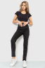 Джинси жіночі skinny, колір чорний, 186R0028 - Фото 1