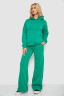 Спортивний костюм жіночий на флісі, колір зелений, 177R056 - Фото 3