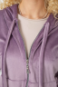 Спортивний костюм жіночий велюровий, колір світло-сливовий, 177R018 - Фото 5