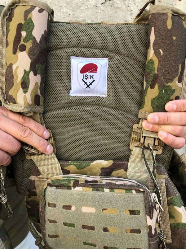 Тактична плитоноска з 4 точками швидкого скидання мультикам