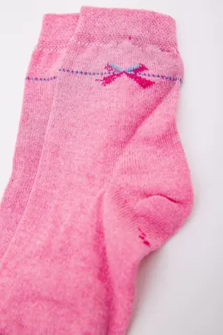 Дитячі шкарпетки для дівчаток, рожевого кольору, 167R620
