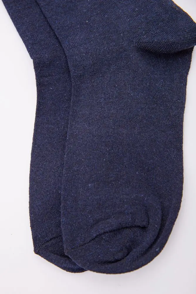 Жіночі шкарпетки, середньої довжини, темно-синього кольору, 167R366