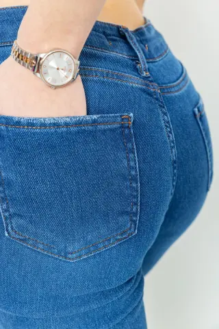Джинси жіночі Skinny, колір синій, 164R3500