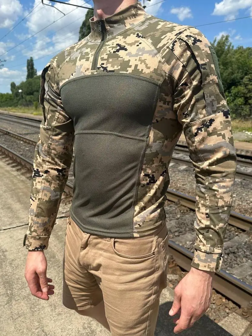 Тактична сорочка (убакс) піксель вологовідвідний coolpas